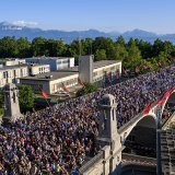 Une foule jeune et colorée a déferlé sur Lausanne.